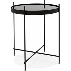 KOLOS Tafel 425x425x45 cm Zwart