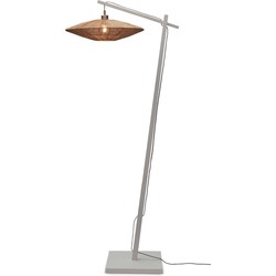 Vloerlamp Iguazu - Bamboe Wit/Jute - 78x55x176cm