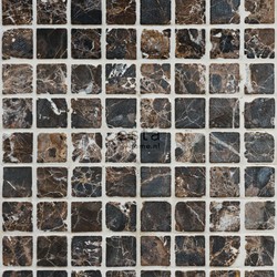 ESTAhome behang XXL mosaic tiles bruin en zwart