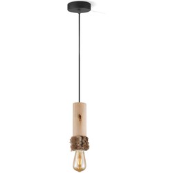 Home sweet home hanglamp Furdy large - hout