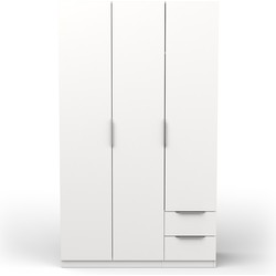 Kast met 3 deuren en 2 laden Ghost - L119,4 cm