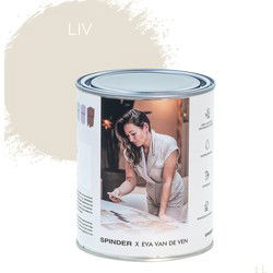 Spinder x eva van de ven 1L matte muurverf - Liv