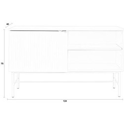 Housecraft Living Linc Dressoir/ Kast Hoog Wit