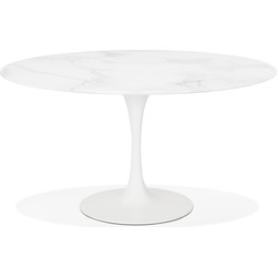 Design eettafel SHADOW wit