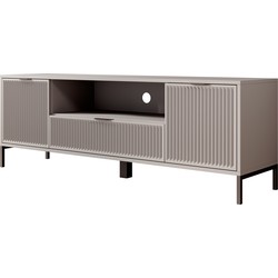 Meubella TV-Meubel Lund - Beige - 165 cm