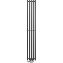 Designpaneelradiator 260x1800 mm, antraciet, universele aansluitset