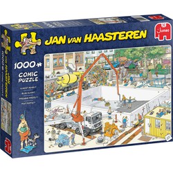 Jumbo Jumbo puzzel Jan van Haasteren Bijna klaar?- 1000 stukjes