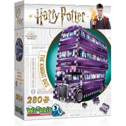 Wrebbit Wrebbit 3D Puzzel - Harry Potter The Knight Bus - 280 stukjes