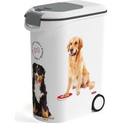 CURVER Love huisdieren Kroketten container 20 Kg - Wit - Voor hond
