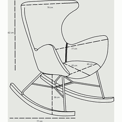 Gaia Rocking Chair