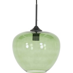 Light & Living - hanglamp - Mayson - groen - glas - Ø 30cm - E27 - 2952381