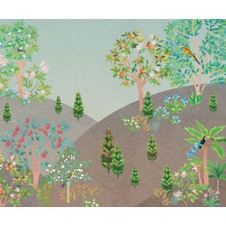 Komar fotobehang Persian Garden multicolor - 300 x 250 cm - 611207