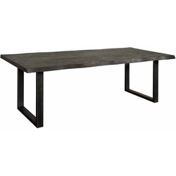 Tower living Ultimo Live-edge dining table 160x90 - top 5