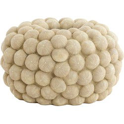 Light & Living - Vaas SEA URCHIN - Ø40x23.5cm - Bruin