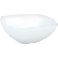 Juypal Serveerschaal/slakom - wit - 5,5 literi¿½ - kunststofi¿½ - D30 x H12 cm - Serveerschalen