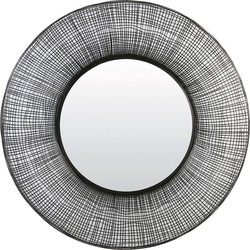 Light & Living - Spiegel SAMAT - 89x12x89cm - Zwart