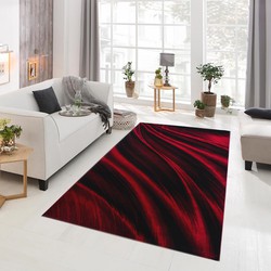 Torino Modern vloerkleed - rood - 200 X 290 CM