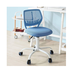 Bureaustoel - Kinderstoel - Ergonomisch - In hoogte verstelbaar - Blauw