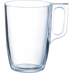 Arcoroc Theeglazen Ceylon - 6x - transparant glas - 6 x 10 cm - 400 ml - Koffie- en theeglazen