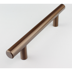 Deurgreep Marita - brons - 160 mm - Modern - Deurgrepenwinkel.nl