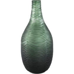 PTMD Vaas Elichi - 18x18x38 cm - Glas - Groen