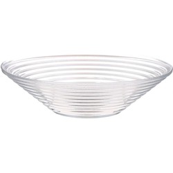 Transparante glazen serveerschaal/fruitschaal 29 cm - Serveerschalen