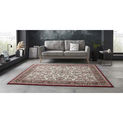 Klassiek vloerkleed - Oriental Rood / Crème - 80 X 250 CM
