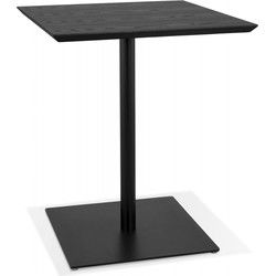 SUMO design vierkante tafel 70x70x755 cm Zwart