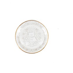 Housevitamin Dinnerplate Glass - Gold - 21cm