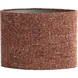 Light & Living - kap - Osire - rood - textiel - E27 - 3838974