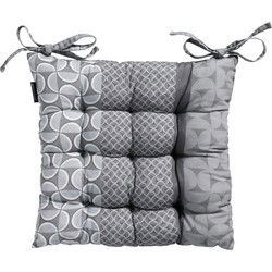 Madison Toscane Kussen - Pasa Grey - 46x46 - Grijs