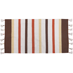 HISARLI  - Vloerkleed - Lichtbeige - 80 x 150 cm - Katoen