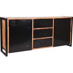LABEL51 Dressoir Brussels - Rough - Mangohout - Dressoir