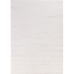 Cara vloerkleed - Cubico Modern Japandi - Crème - 280 X 370 CM