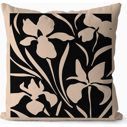 Sierkussen Abstract Tulips | 45 x 45 cm | Katoen/Polyester