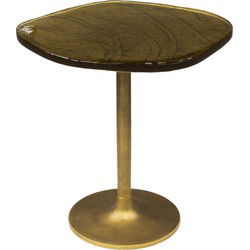 Bijzettafel Eclipse Goud S - Giga Meubel