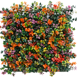 Greenmoods Kunsthaag Pachysandra - Nep plant - Sterk UV bestendig - 1 Stuk - 50x50cm - Multi-color -