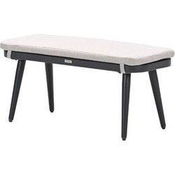 Allasio sportbank - carbon black - desert sand
