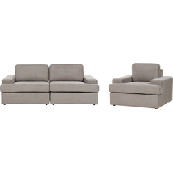 ALLA - Bankenset 4-zits - Taupe - Polyester