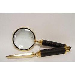 A MAGNIFYING-GLASS AND LETTER KNIFE