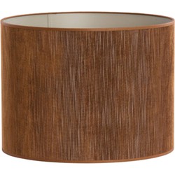 Light & Living - kap - Penny - bruin - textiel - Ø 30cm - E27 - 2230963