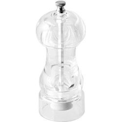 Fackelmann Zout- en pepermolen - 14.5 cm - acrylglas