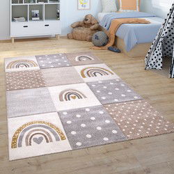 Kindervloerkleed - Cosena - Beige - 80x150 cm