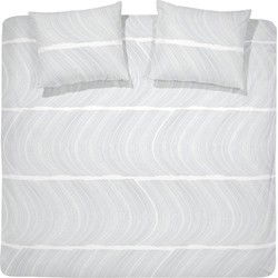 Damai - Dekbedovertrekset - Satijn - 200 x 200/220 cm - Wit