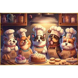 Piece of Mind Piece of Mind Puppie Chefs (1000)
