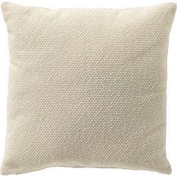 Dutch Decor JULIO - Buitenkussen 45x45 cm - waterafstotend en uv-bestendig - Marshmallow - wit - Dutch Decor