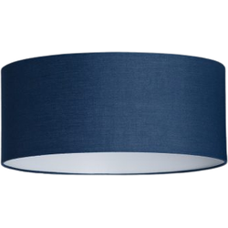Bussandri - Minimalistische Plafondlamp - Metaal - E27 - 40cm - Blauw