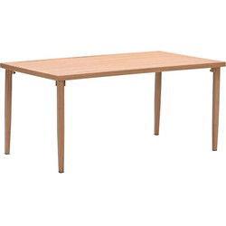 Sardinia dining tafel - 160x90 cm - light teaklook