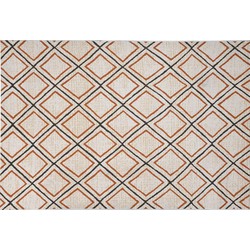 Garden Impressions buitenkleed - Diamonds karpet - 200x290 oranje