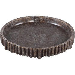 PTMD Plateau Morganne - 35x35x5 cm - Cement - Bruin